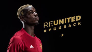 Manchester United sign Pogba for €105m on five-year deal