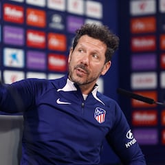 Simeone: “A partir de ser un equipo, todas las situaciones del juego mejoran”