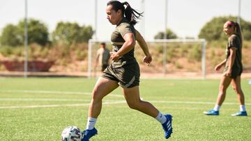 Charlyn Corral, del Atlético.