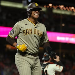 Juan Soto recibe fuerte pelotazo de Tatis Jr. y ni siquiera estaba en acción