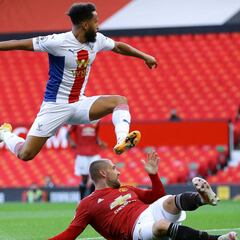 El Crystal Palace sorprende en Old Trafford