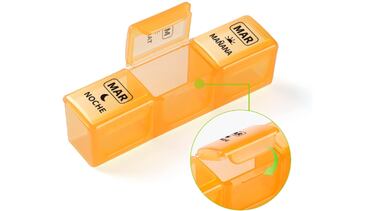 Ni olvidos ni otros descuidos: así es el pastillero semanal más vendido en Amazon