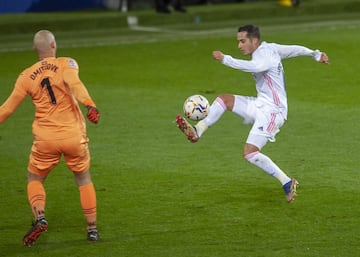 Ocasión de Lucas Vázquez.