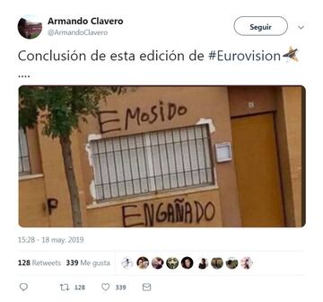 Los mejores memes de la gala de Eurovisión