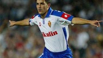 <B>GOLEADOR.</B> Villa ha marcado 32 goles en las dos temporadas que ha militado en el Zaragoza.