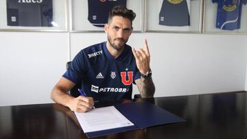 La U confirma a Joaquín Larrivey como el quinto refuerzo