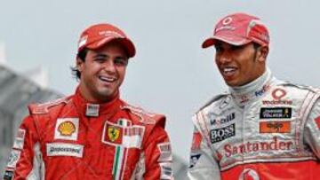 <b>HAMILTON SE QUEDARÍA SIN EL NÚMERO UNO. </b>Con el sistema de puntuación de Ecclestone, el campeón del mundo 2008 sería Massa y no Hamilton, con menos triunfos.