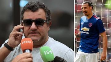 Mino Raiola habló sobre el regreso y el futuro de Zlatan Ibrahimovic.