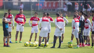 Chivas entrenamiento