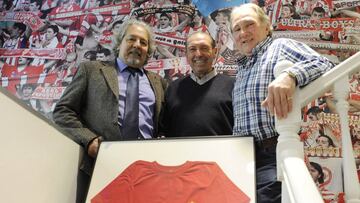 Megido, Quini y Churruca.