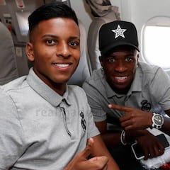 Rodrygo: "Siempre miraba vídeos de Zidane, me inspiraba"