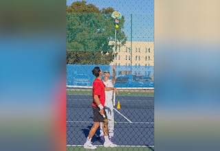 El ejercicio viral de Alcaraz para mejorar su saque con su nuevo entrenador: el detalle llevado al extremo