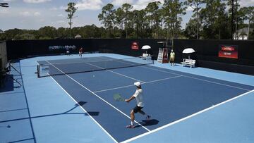 Torneo de tenis en Florida.