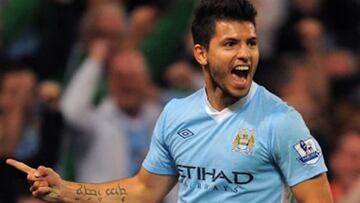 Mancini: "Vi a pocos jugadores como Agüero"