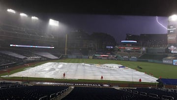 En el duelo inaugural de la campa&ntilde;a recortada, Yankees se llevaron la victoria en un encuentro que ir&oacute;nicamente se vio recortado por una lluvia sobre D.C.