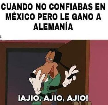 A esto recurrió la afición para triunfo ante Alemania
