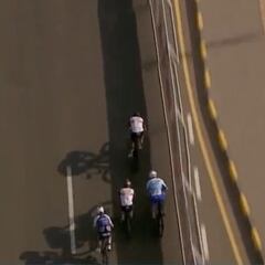 Así fue el sprint de Gaviria para ganar primera etapa en Omán