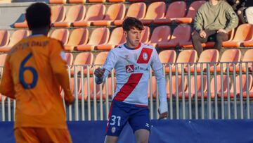 Pablo Pascual, centrocampista del Rayo Majadahonda.