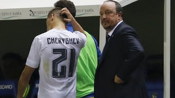 El caso Cheryshev | El Madrid fue eliminado de la Copa del Rey 2015-16... ¡sin perder! Cheryshev arrastraba una sanción de la temporada anterior con el Villarreal y no podía jugar ante el Cádiz en el Carranza, donde Benítez le incluyó en el once inicial. El club blanco admitió el error tras el choque y quedó eliminado de la Copa del Rey tras múltiples apelaciones.