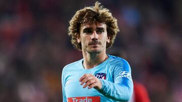 El delantero del Atl&eacute;tico de Madrid, Antoine Griezmann, durante un partido.