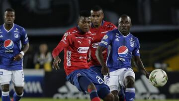 Medellín y Millonarios se enfrentan en los octavos de final de la Copa Águila.