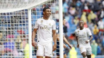 Casemiro, en el Real Madrid-Levante.