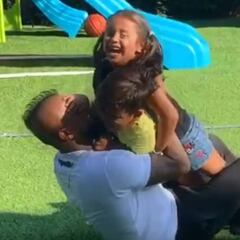 El tierno video que compartió Vidal en su momento más duro