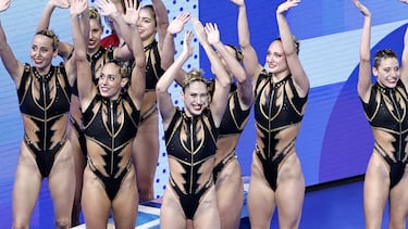 Blanca Toledano, bronce olímpico, sale del agua pero no de la piscina