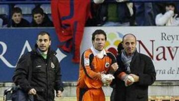 <strong>CONTRATIEMPO.</strong>La lesión de Toño obligará a Marcelino a utilizar a un portero juvenil.