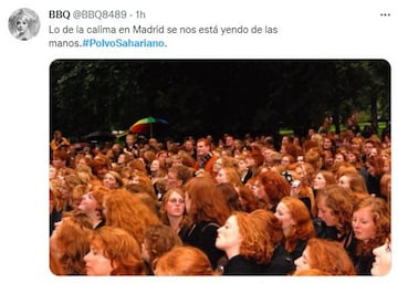 Los mejores memes y tuits sobre el polvo sahariano en España