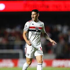 James vuelve al XI en triunfo de Sao Paulo ante Cruzeiro