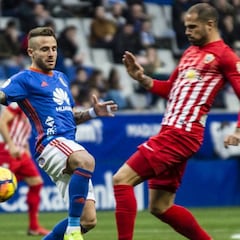 Real Oviedo 2 - Almería 1: Resumen, resultado y goles