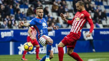 Real Oviedo 2 - Almería 1: Resumen, resultado y goles