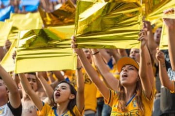 La afición de Tigres hizo pesar su localía, pero no fue reflejada en el marcador.