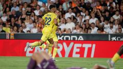 Valencia 1-1 Villarreal: resumen, goles y resultado