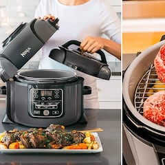 ¿Olla a presión y freidora de aire? Así es la Ninja Foodi, con siete funciones de cocción