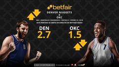 Denver Nuggets vs. Oklahoma City Thunder: horario, dónde ver, pronósticos, estadísticas y cuadro
