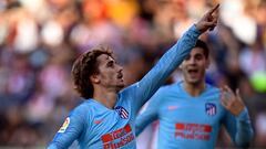 Griezmann decidió la última visita del Atlético a Vallecas