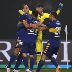 Boca otra vez fue más efectivo en los penales y eliminó a River