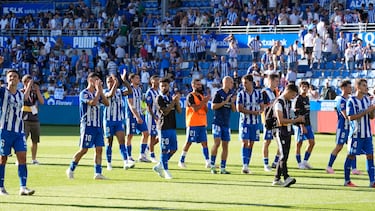 30-8-2025 3º JORNADA DE LA LIGA EA SPORTS ENTRE ALAVES-ATLETICO DE MADRID , JUGADO EN MENDIZORROZA