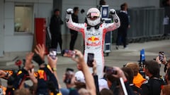 Las mejores imágenes de la victoria de Verstappen en Japón