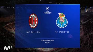 Resumen y goles del Milán vs. Oporto de la Champions League