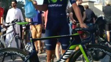 Lobato y Javier Moreno, con el Movistar en la Ruta del Sol