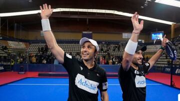 Belasteguín-Sanyo, primera pareja que alcanza el doblete