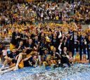 Gran Canaria, campeón; la celebración, en imágenes