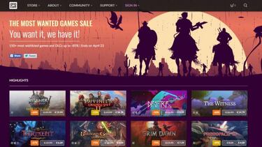 Los juegos más deseados de GoG en oferta