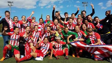 El Atlético femenino, campeón