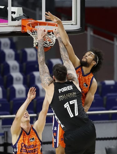 El Valencia detiene al Madrid