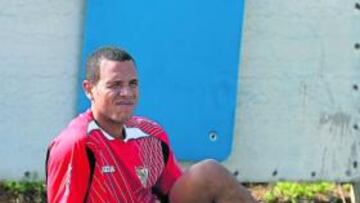 <b>FELIZ. </b>Luis Fabiano está en su mejor momento y disfruta también en los entrenamientos.