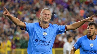 Erling Haaland (delantero-22 años)
Jugador del Manchester City | Padre: Alf-Inge Haaland GALERIA ONCE HIJOS DE FUTBOLISTAS